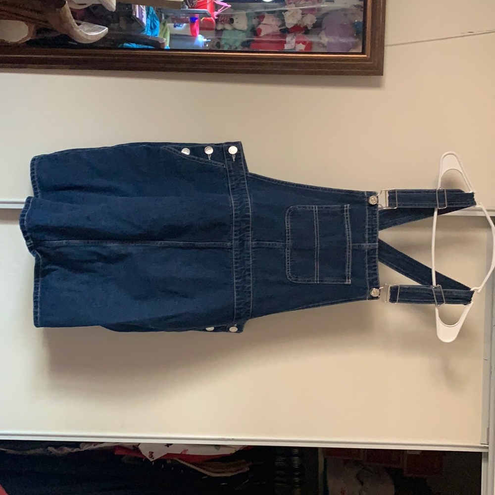 Skirt overalls